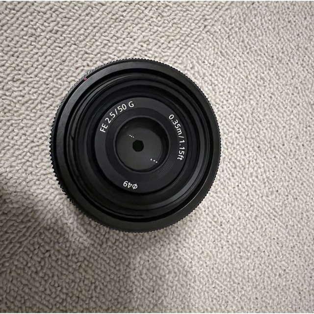 sony FE 50mm F2.5 G SEL50F25G 保護フィルター付き