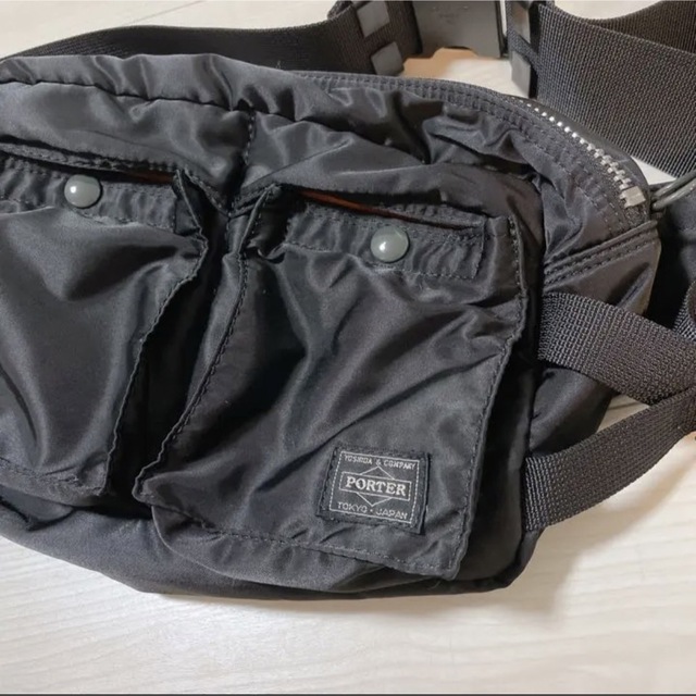 PORTER(ポーター)の【美品】 PORTER TANKER WAIST BAG ウエストバッグ メンズのバッグ(ウエストポーチ)の商品写真