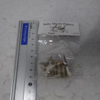 新品　エンジェル　天使　フィギュア　ベイビー　置物　わちふぃーるど　ダヤン　猫(ノベルティグッズ)