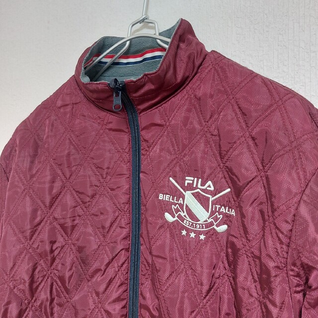 FILA - 【FILA GOLF】リバーシブルフリース中綿ジャケット/ゴルフ