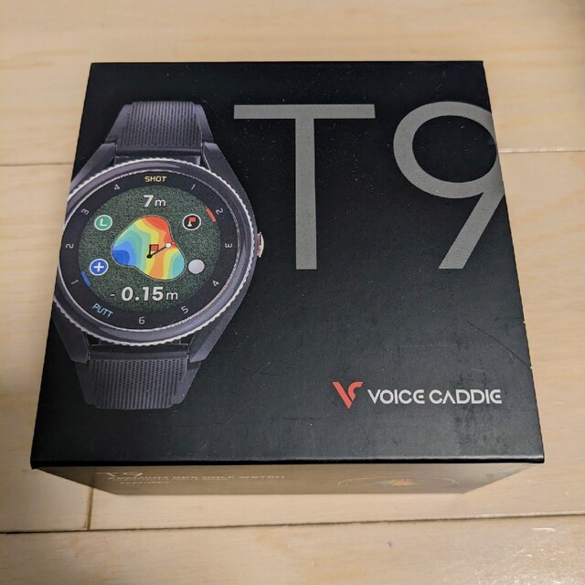 ボイスキャディ GPSスマートゴルフウォッチ T9 ブラック ボイスキャディ GPSスマートゴルフウォッチ T9 ブラック