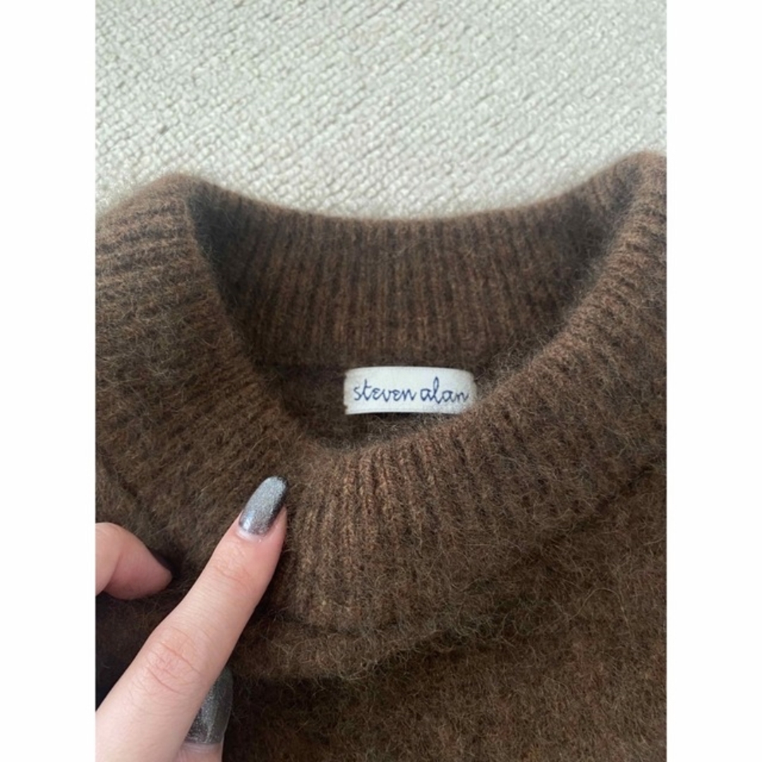 steven alan(スティーブンアラン)のStevenalan HAMILTON LAMBS WOOL ニット レディースのトップス(ニット/セーター)の商品写真