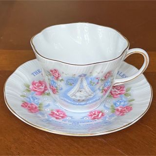 ロイヤルアルバート(ROYAL ALBERT)の【希少品】英国製　クィーンズ★ウィリアム王子お誕生記念★C/S(食器)