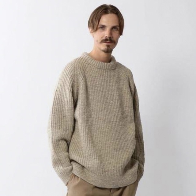 ランキングや新製品 【たかちゃん様 専用】4MIX RIB CREW NECK KNIT