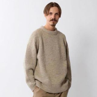 スティーブンアラン(steven alan)の【たかちゃん様 専用】4MIX RIB CREW NECK KNIT-LOOSE(ニット/セーター)