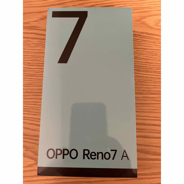 ★ SIMフリー  OPPO Reno7 A スターリーブラック 新品未開封品①