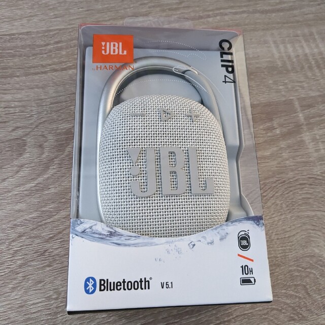 JBL Bluetoothスピーカー CLIP4 WHITE