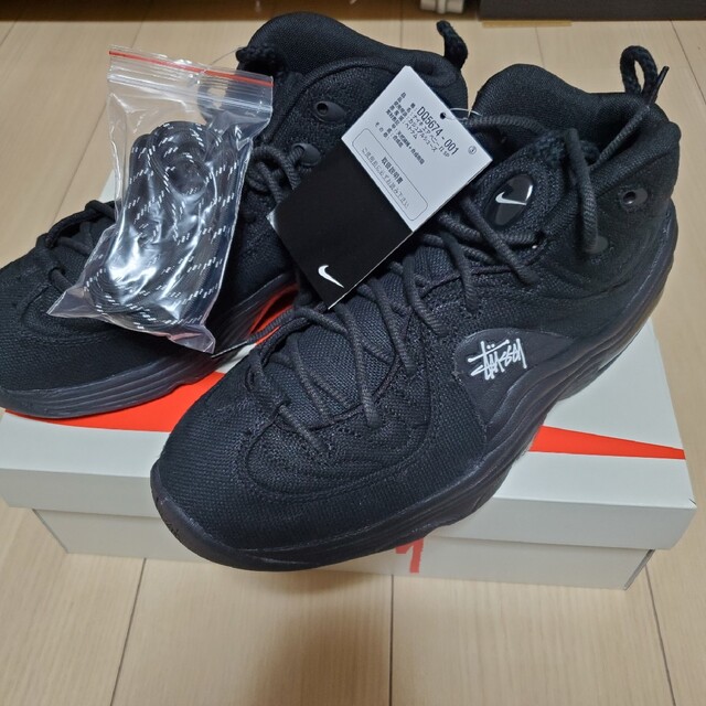 Stussy Nike Air Penny 2 Black US9.0 ブラック