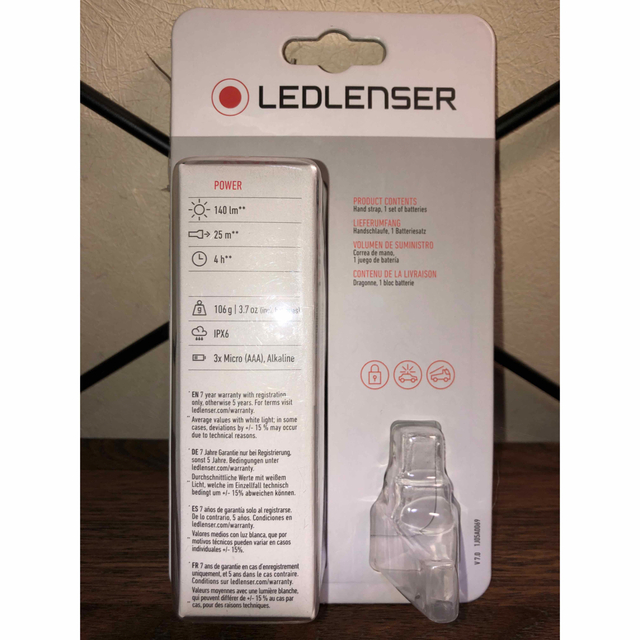 LEDLENSER(レッドレンザー)の9902-QC 懐中電灯 T-square　QC フローズンブラック  スポーツ/アウトドアのアウトドア(ライト/ランタン)の商品写真