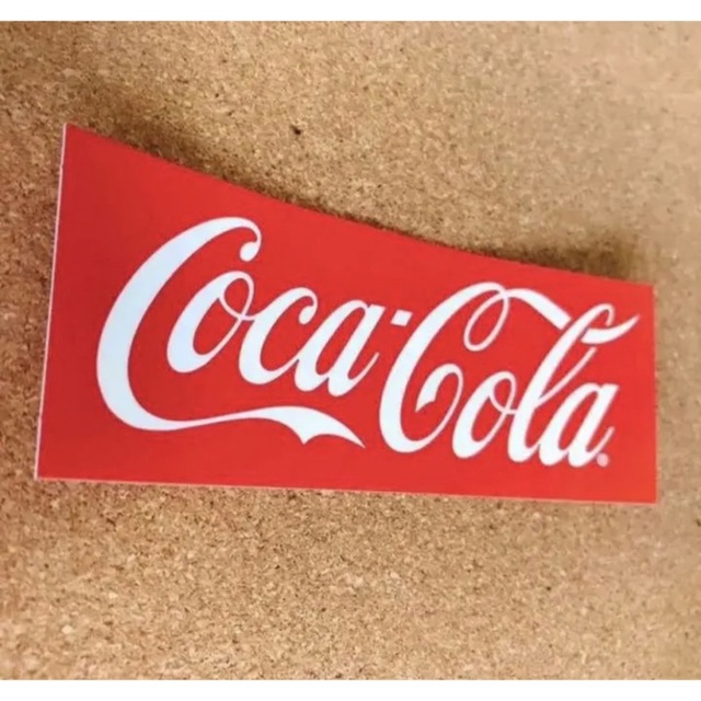 コカ・コーラ(コカコーラ)のコカコーラ ロゴ ステッカー 1枚 アメリカン アメカジ アメリカ雑貨 送料込み エンタメ/ホビーのコレクション(その他)の商品写真