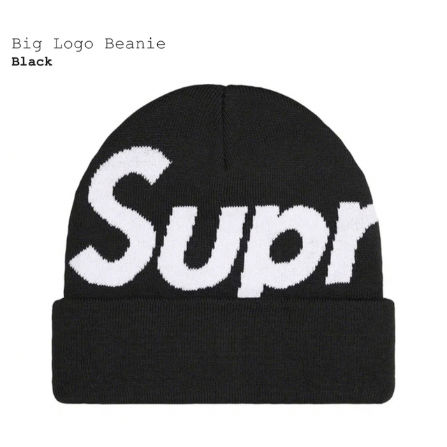 Supreme(シュプリーム)のシュプリーム Supreme  Big Logo Beanie メンズの帽子(ニット帽/ビーニー)の商品写真