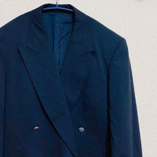 ランバン(LANVIN)の一点物　90年代ビンテージ　LANVIN CLASSIQUE 紺ブレ(テーラードジャケット)