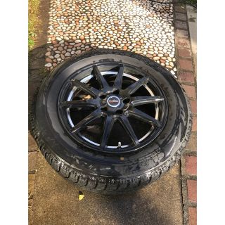 ブリヂストン(BRIDGESTONE)のブリヂストン BLIZZAK VRX 225/60 17R タイヤ×4本セット(タイヤ・ホイールセット)