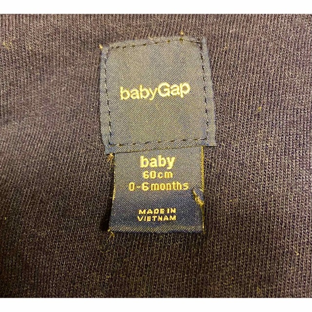 babyGAP(ベビーギャップ)の【ayaさま確認用】baby GAP ロンパースのアウター　0-6month キッズ/ベビー/マタニティのベビー服(~85cm)(カバーオール)の商品写真