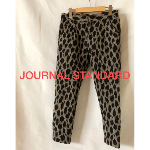 JOURNAL STANDARD(ジャーナルスタンダード)のジャーナルスタンダード ウール レオパード 豹柄 レディースのパンツ(カジュアルパンツ)の商品写真