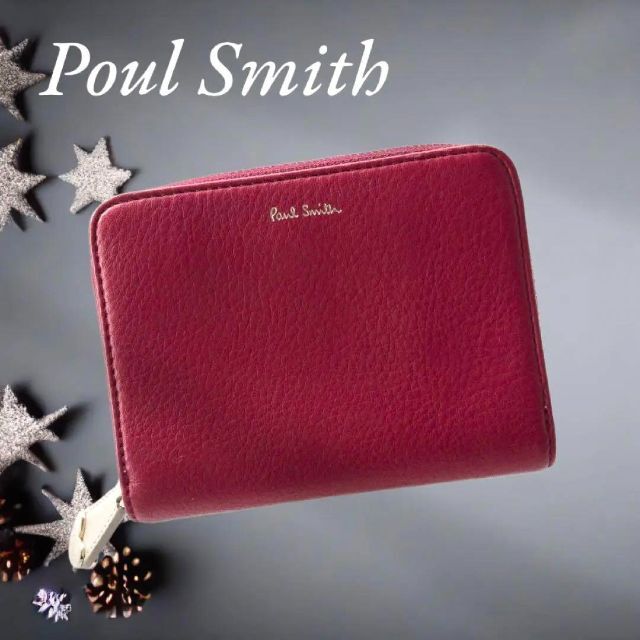 Paul Smith - Paul Smith ポールスミス ハートプル2 牛革 ラウンド 二つ折り財布の通販 by ｡♡+♥haru
