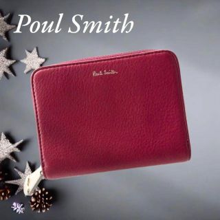 Paul Smith ポールスミス ハートプル2 牛革 ラウンド 二つ折り