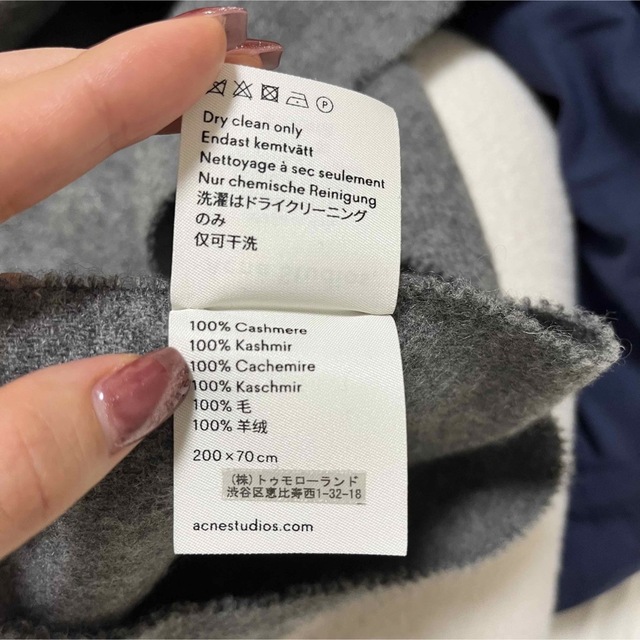 Acne Studios 大判ストール【カシミア】 4