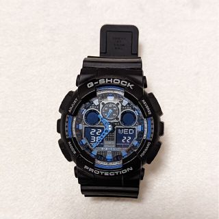 ジーショック(G-SHOCK)のCASIO G-SHOCK GA-100-1A2 海外モデル 並行輸入品(腕時計(デジタル))