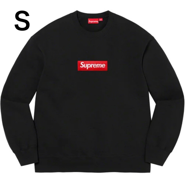 Supreme(シュプリーム)のSupreme Box Logo Crewneck Black S メンズのトップス(スウェット)の商品写真