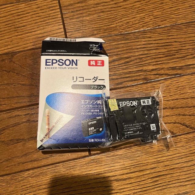 EPSON(エプソン)のEPSON インクカートリッジ RDH-BK インテリア/住まい/日用品のオフィス用品(その他)の商品写真