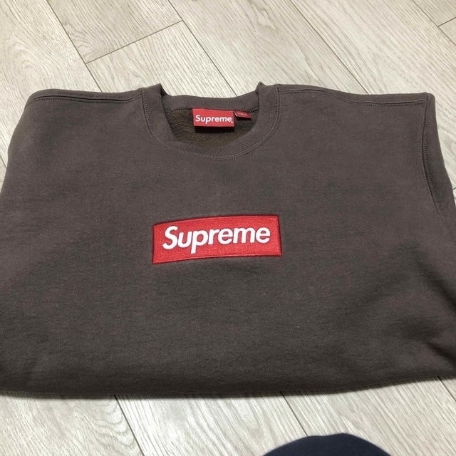 最も優遇 Supreme - シュプリーム Box Logo Crewneck スウェット - www