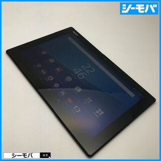ソニー(SONY)の◆R586 SIMフリーXperia Z4 Tablet SOT31黒美品(タブレット)