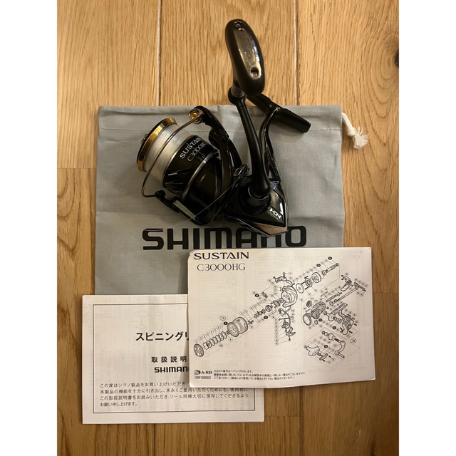 SHIMANO(シマノ)のシマノ　サステイン　C3000HG. SHIMANO. SUSTAIN スポーツ/アウトドアのフィッシング(リール)の商品写真