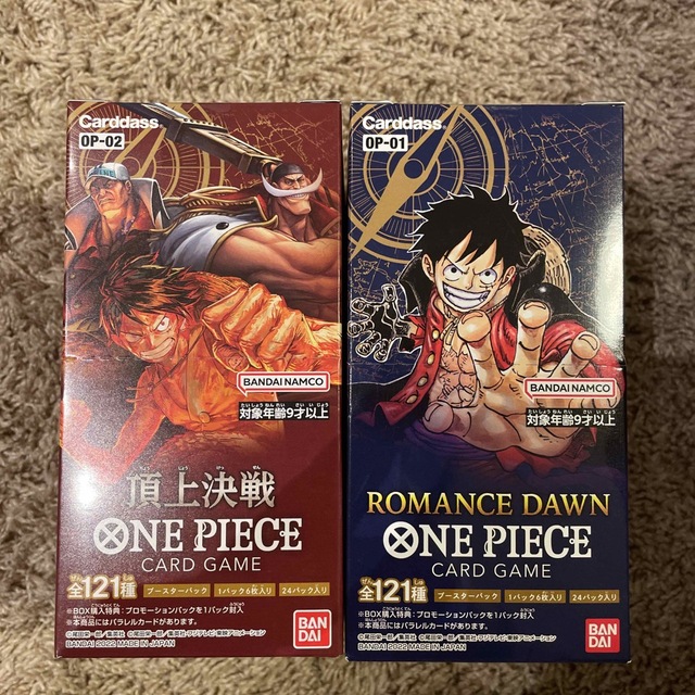 ONEPIECE ROMANCE DAWN・頂上決戦・デッキ・プロモパックセット-