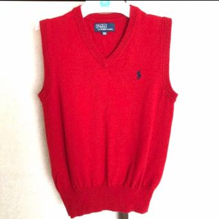 ポロラルフローレン(POLO RALPH LAUREN)のポロラルフローレン　ベスト　ニット　ウール　110 120(ニット)