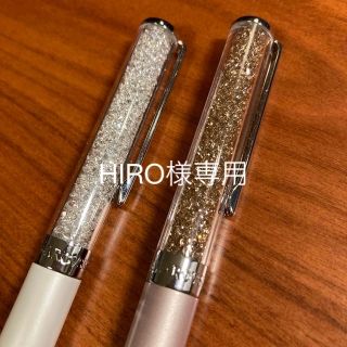 スワロフスキー(SWAROVSKI)のSWAROVSKI Crystalline ボールペン2本セット(ペン/マーカー)