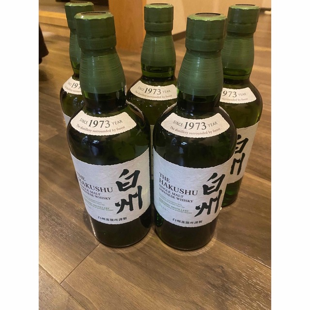 サントリー　白州　ノンエイジ　700ml 5本食品/飲料/酒