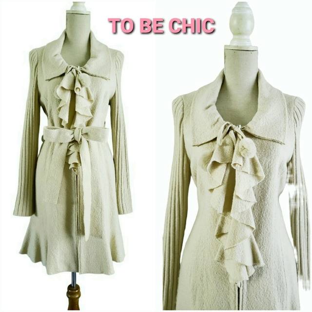 TO BE CHIC - 大変美品　TO BE CHIC  日本製　可愛いロングコート