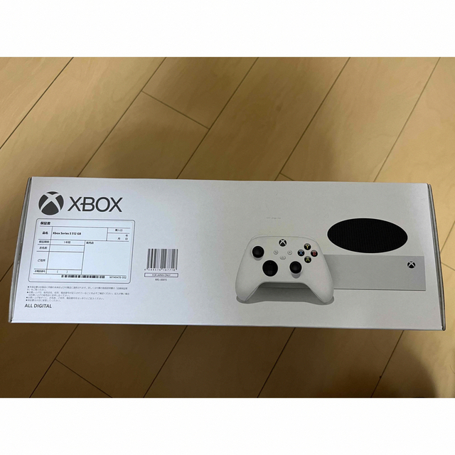 Xbox(エックスボックス)のマイクロソフトXbox series S エックスボック S 【未使用品】 エンタメ/ホビーのゲームソフト/ゲーム機本体(家庭用ゲーム機本体)の商品写真