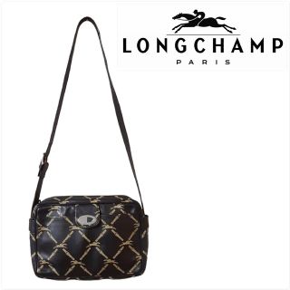 LONGCHAMPロンシャン LONGCHAMP ショルダーバッグ ヴィンテージ ロゴ総柄