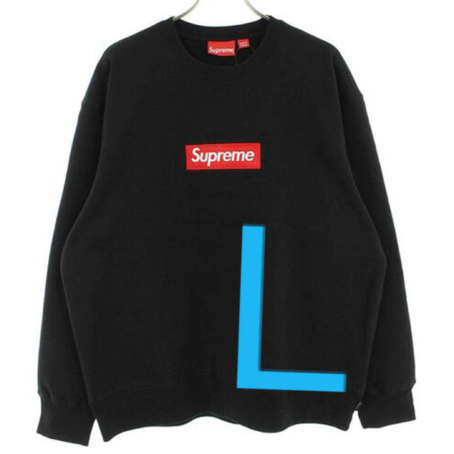 【新品未開封】supreme box logo crewneck L