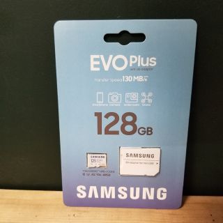 サムスン(SAMSUNG)の【新品未開封】128GB Samsung EVO PLUS サムスン SD ⑦(PC周辺機器)