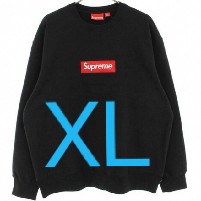 【新品未開封】supreme box logo crewneck XLメンズ