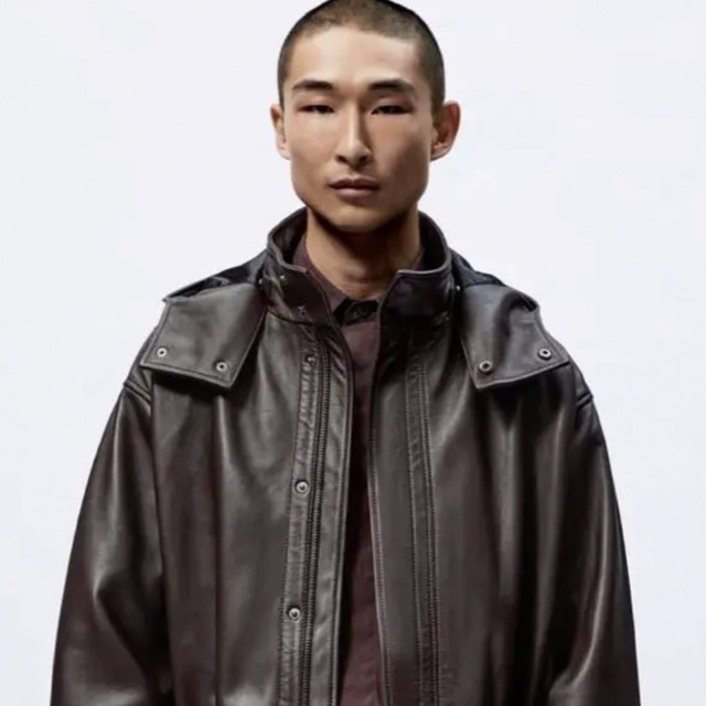 Studio Nicholson × ZARA レザーパーカ Studio Nicholson × ZARA レザーパーカ