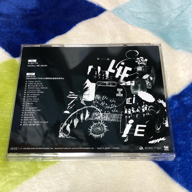 BiSH　ZUTTO(DVD盤)(CD+DVD) エンタメ/ホビーのCD(ポップス/ロック(邦楽))の商品写真