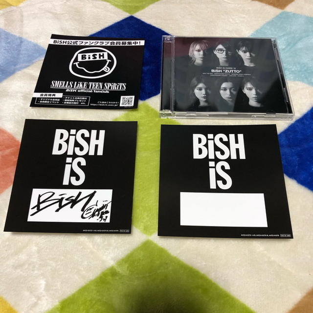 BiSH　ZUTTO(DVD盤)(CD+DVD) エンタメ/ホビーのCD(ポップス/ロック(邦楽))の商品写真