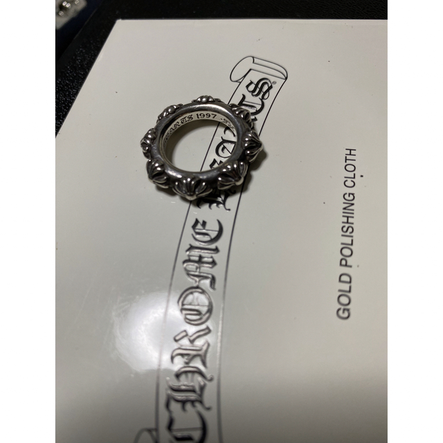 Chrome Hearts(クロムハーツ)のCHROME HEARTS CROSS BAND RING  メンズのアクセサリー(リング(指輪))の商品写真