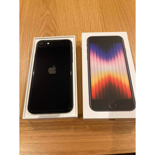 iPhone SE(第3世代) 64GB ミッドナイト 新品未使用 【最新入荷】 48.0