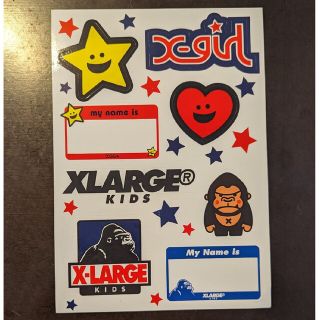 エクストララージ(XLARGE)のX-girl/XLARGE ステッカー(ノベルティグッズ)