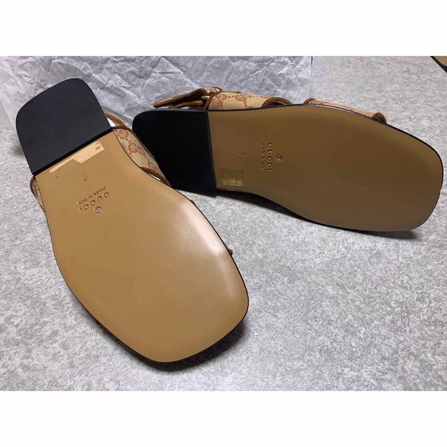 Gucci(グッチ)のグッチgucci ggキャンバス ストラップサンダル メンズの靴/シューズ(サンダル)の商品写真