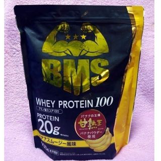 BMS WHEY PROTEIN100 バナナスムージー 900g 30日分(プロテイン)