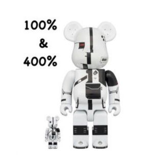 ベアブリック(BE@RBRICK)のBE@RBRICK ΛCRONYM (R) WHITE CHROME 400%(フィギュア)