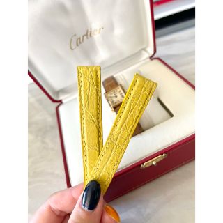 カルティエ(Cartier)の新品未使用【Cartier】タンク用純正レザーベルト　(腕時計)