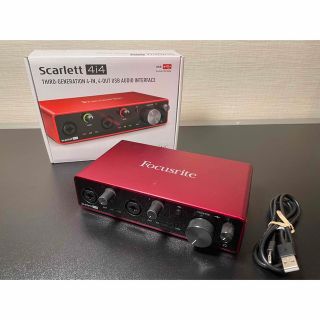 FOCUSRITE Scarlett 4i4 USBオーディオインターフェイス(オーディオインターフェイス)