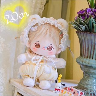 ぬい服 20cm用 パステルイエローVer. くま(ぬいぐるみ)